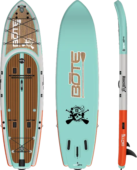 BOTE Rackham Aero inflatable fishing paddle board