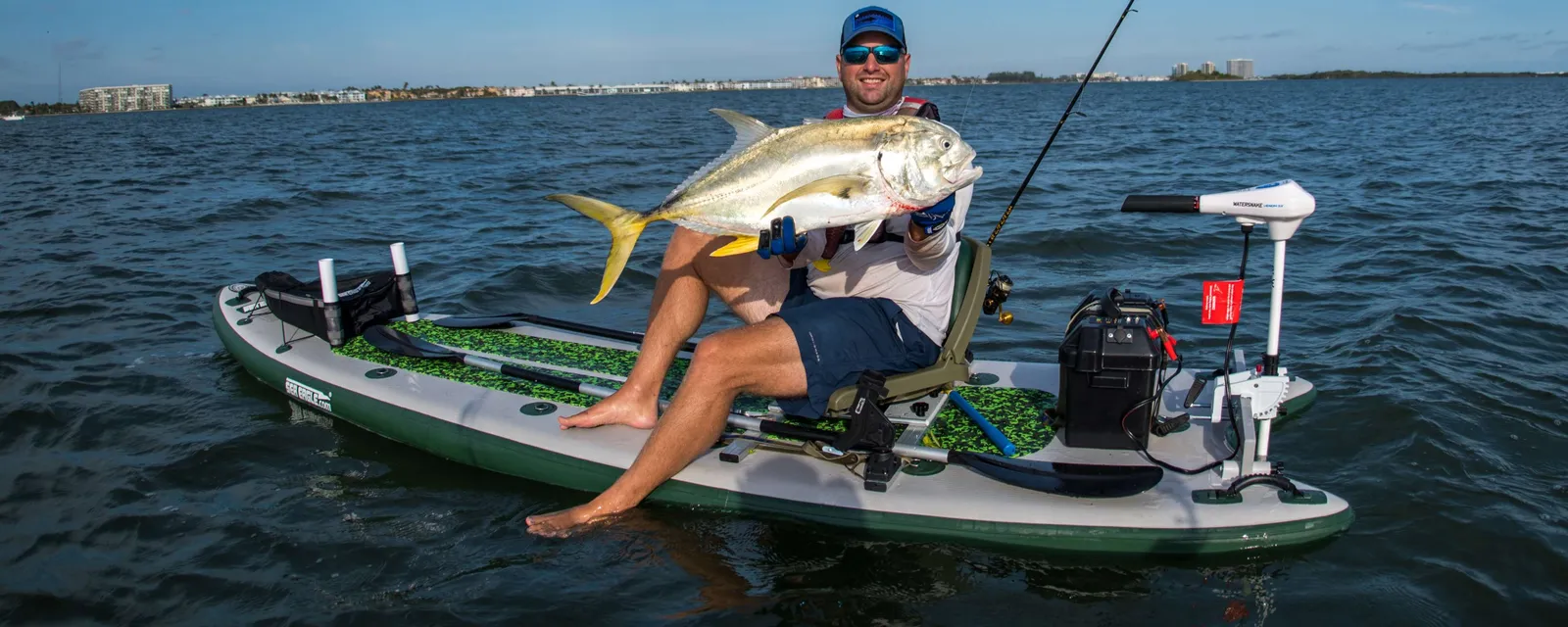Sea Eagle FishSUP 126 inflatable fishing paddle board
